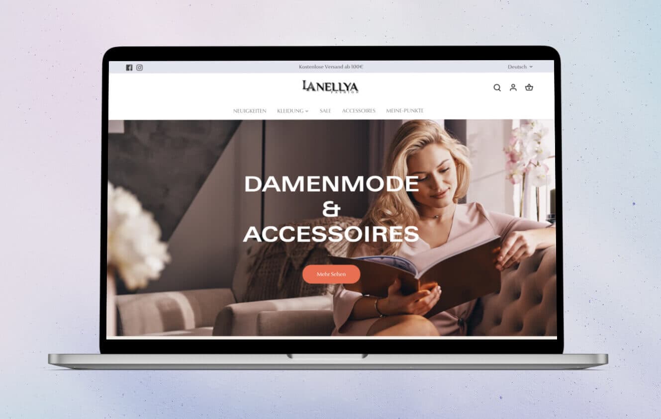 Lanelyya - Fashion E-commerce