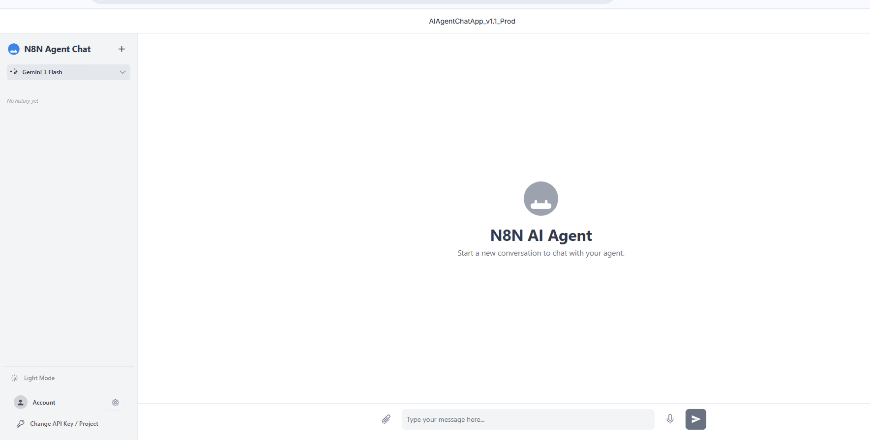 n8n Fullstack Chatbot Frontend